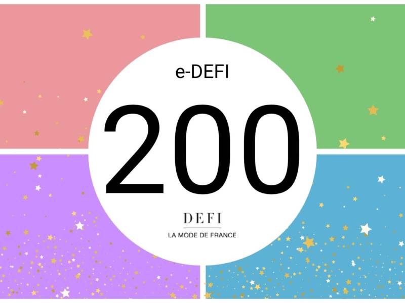Célébrons le 200ème bulletin e-DEFI !